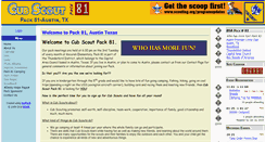 Desktop Screenshot of pack81austin.com